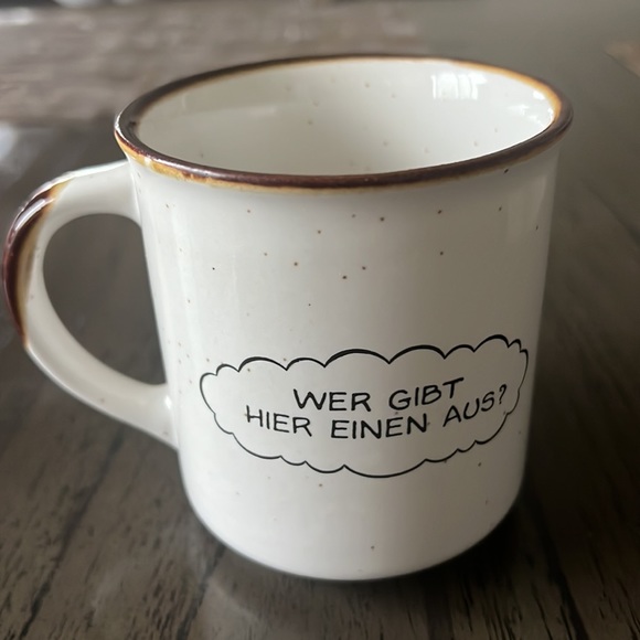 Vintage Garfield coffee mug, German. - Picture 2 of 4